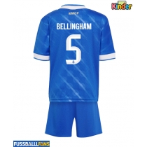Real Madrid Jude Bellingham #5 3rd trikot Kinder 2025-26 Kurzarm (+ Kurze Hosen)